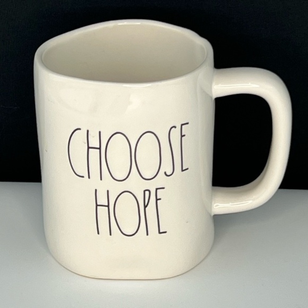 Rae Dunn - ‘Choose Hope’ ceramic mug. NWT
